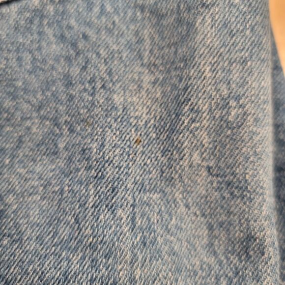 Vintage 1990s Levi's 505 Womens Jeans Size 12 Med Wash Mid Rise USA Classic West - Picture 13 of 16